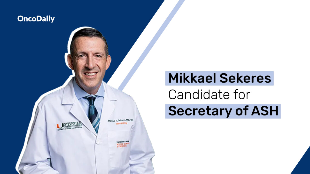 Mikkael A. Sekeres, Candidate for Secretary of ASH