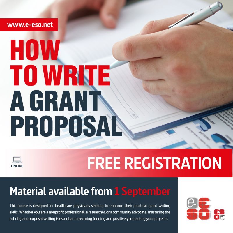 ‘How to Write a Grant Proposal’ course by ESO