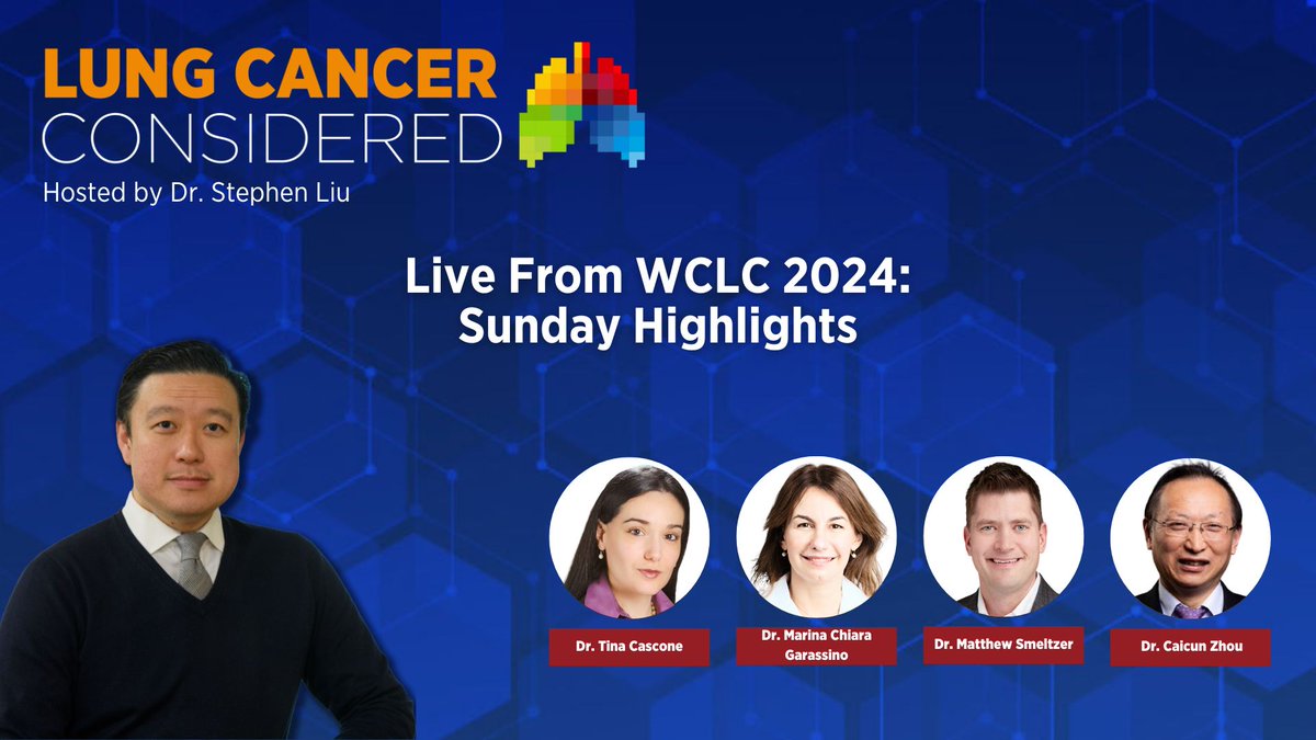 Special WCLC24 Lung Cancer Considered episode