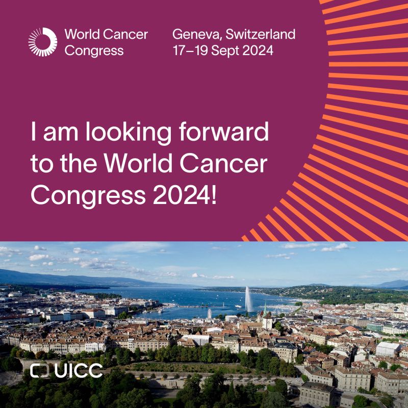 Ivana Lorenzatti: Thrilled to be gearing up for the World Cancer Congress