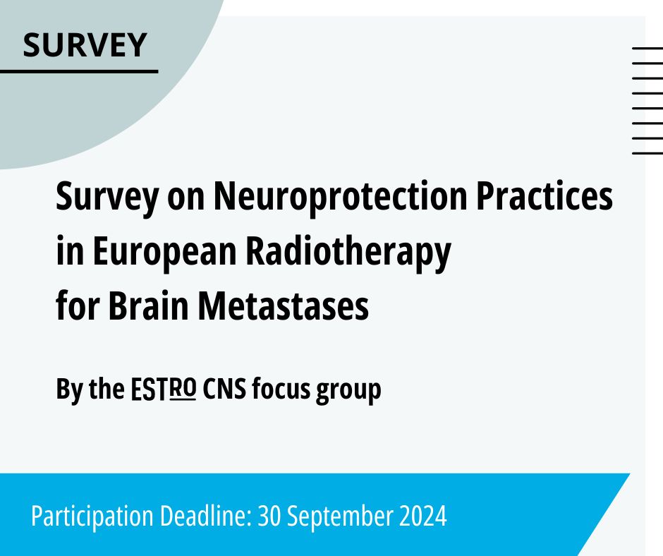 ESTRO CNS Focus Group survey