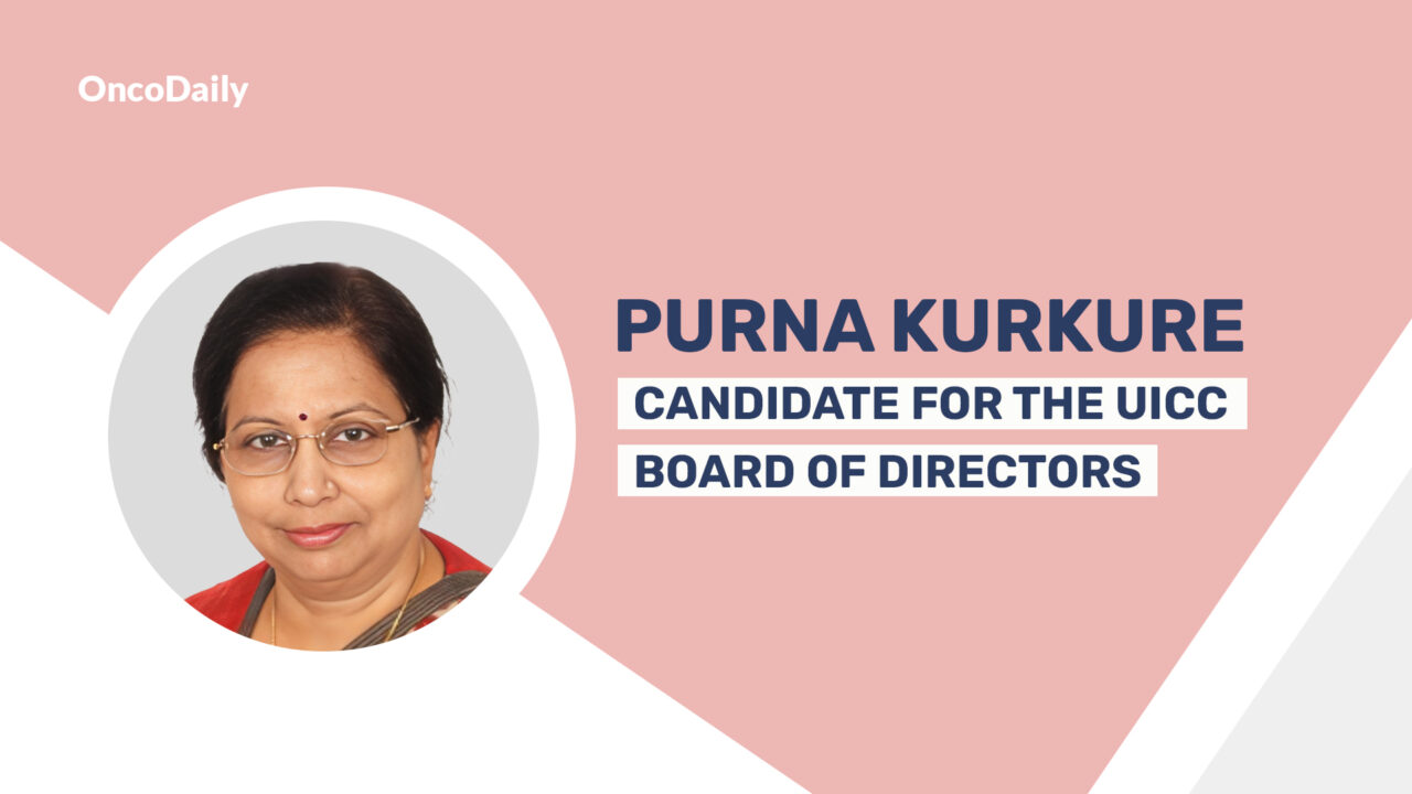 Purna Kurkure Is Running For The UICC Board of Directors