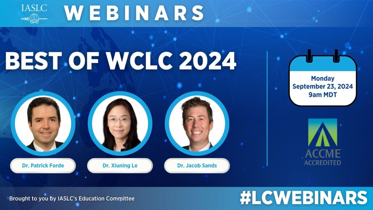 The Best of WCLC24 Webinar – IASLC