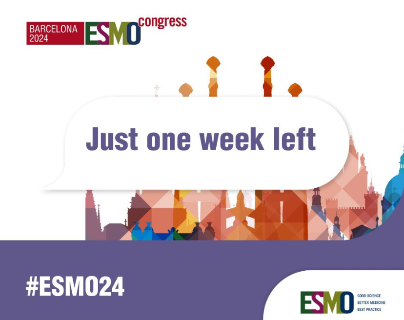 In just one week, the ESMO Congress 2024 begins