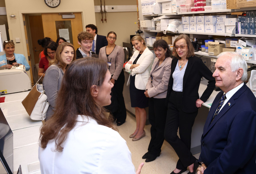 Monica Bertagnolli: It was a pleasure to host Senator Jack Reed at NIH