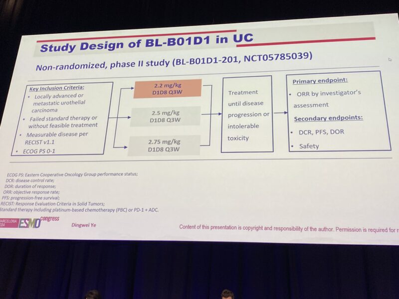 Dr. Andrea Apolo's highlights from ESMO24