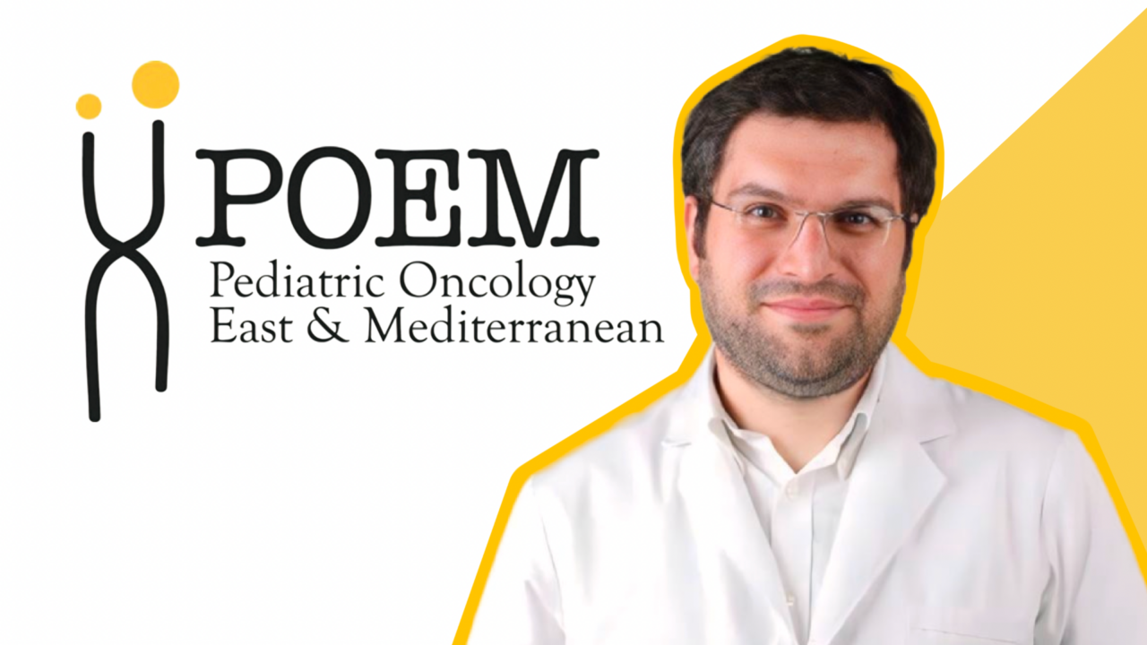 A message from POEM Group President-Elect Gevorg Tamamyan for the Childhood Cancer Awareness month