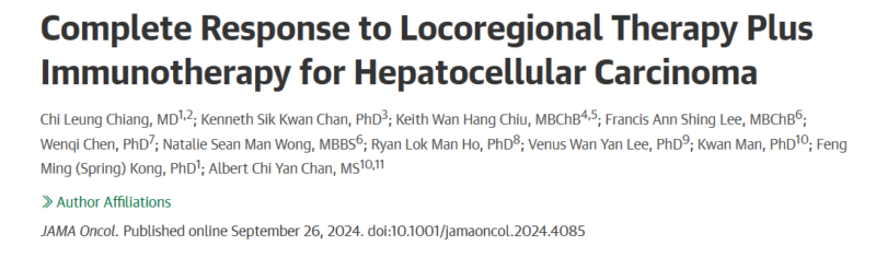 Nina Sanford: Unresectable HCC treated with IO+SBRT