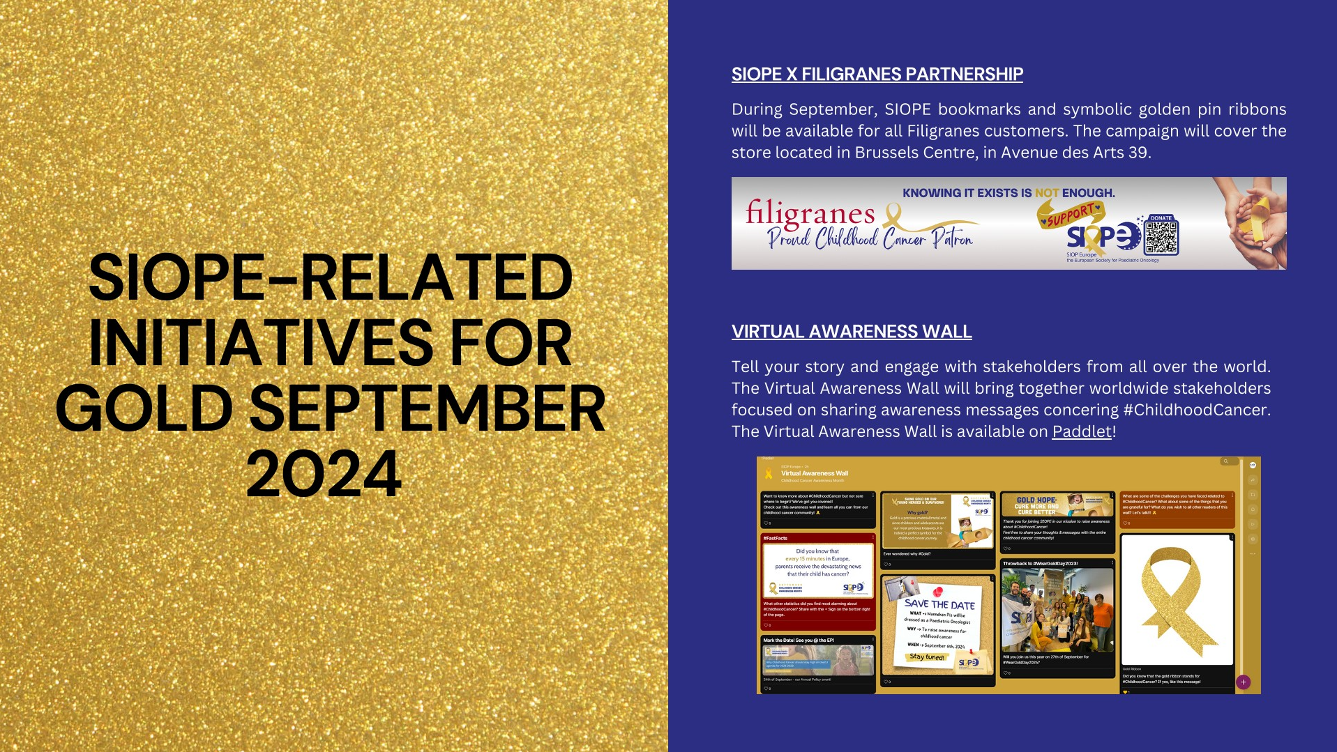 The Beginning Of Gold September SIOP Europe OncoDaily