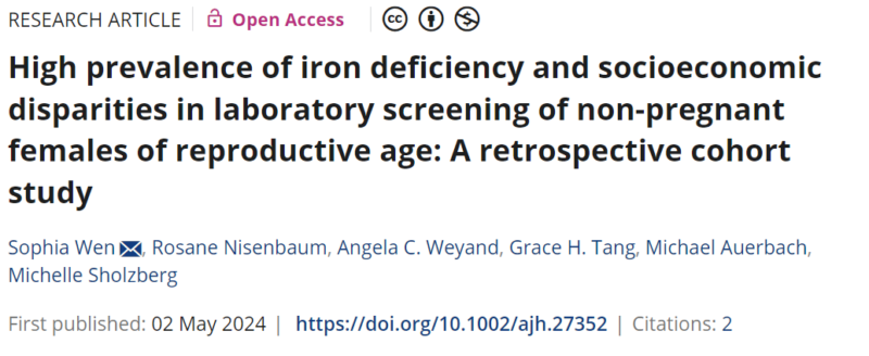  iron deficiency 