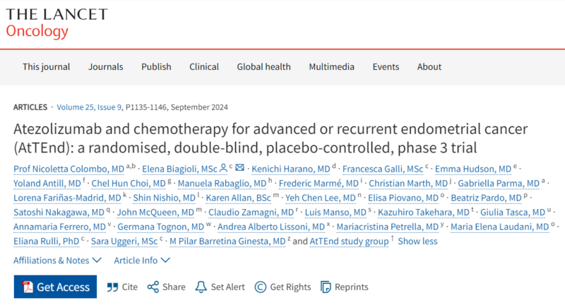 Article of the day, September 5th, suggested by the Immune Oncology Research Institute