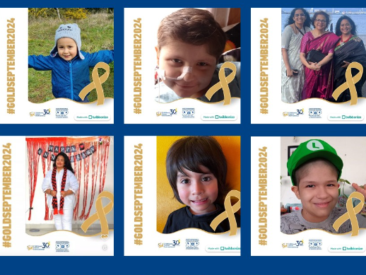 Share your pictures with the Gold Ribbon to show your commitment to Childhood Cancer Awareness – Childhood Cancer International