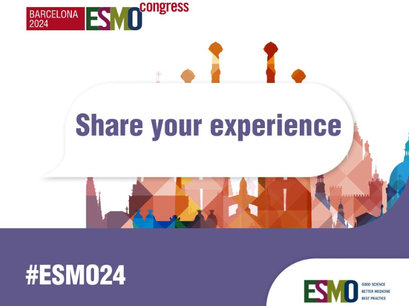 Share your ESMO2024 experience and connect with the global oncology community