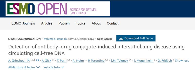 Paolo Tarantino: Monitoring ADC-related interstitial lung disease