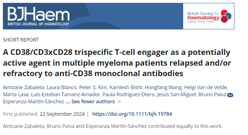 Myeloma Paper of the Day, September 24th, suggested by Robert Orlowski