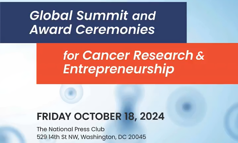 Sujuan Ba: The 2024 Global Summit and Award Ceremonies for Cancer Research and Entrepreneurship