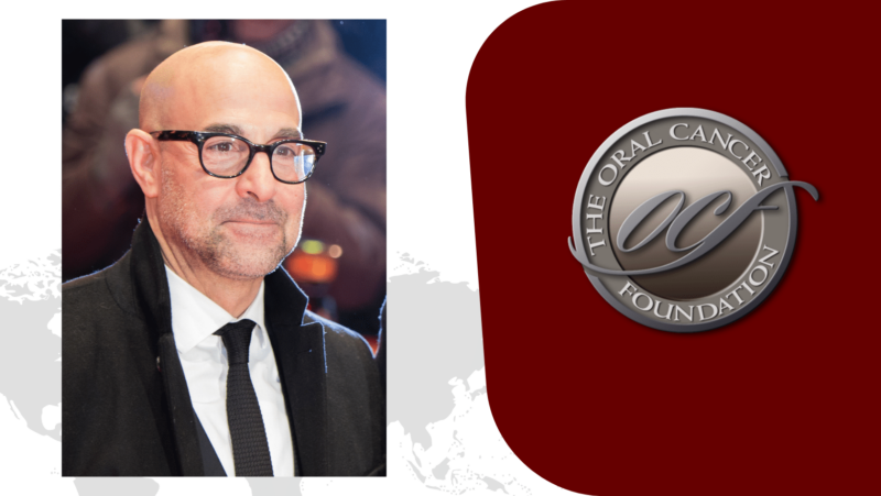 Stanley Tucci and throat cancer awareness