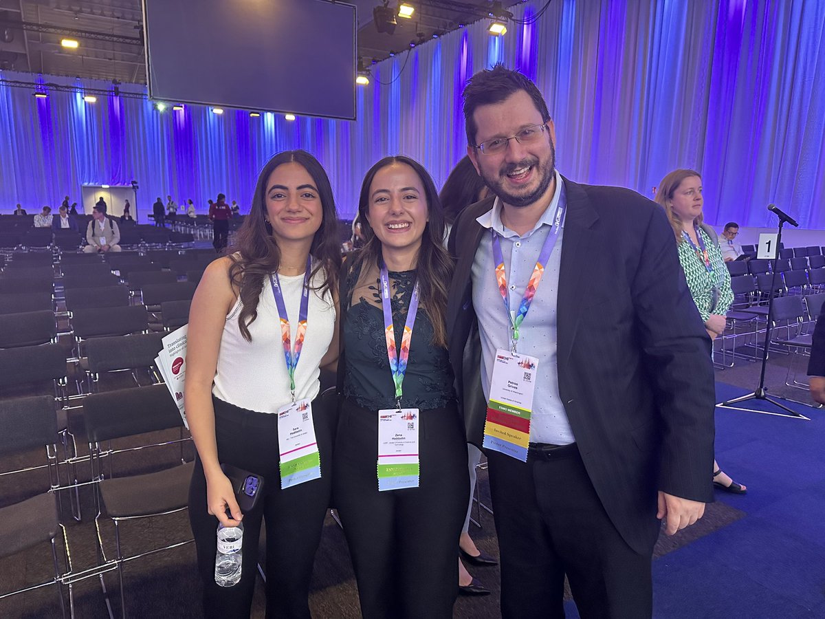 Zena Haddadin: Had the pleasure of meeting Petros Grivas at ESMO24