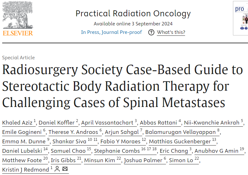 Fabio Ynoe de Moraes: New clinical guideline for challenging spine cases