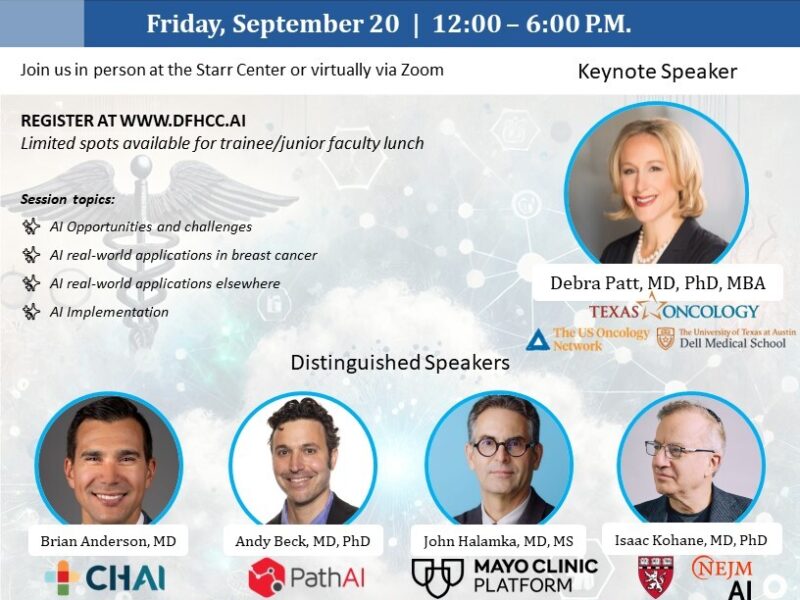 The 2024 DF/HCC Breast Cancer Program Research Retreat – Dana-Farber’s Breast Oncology Center