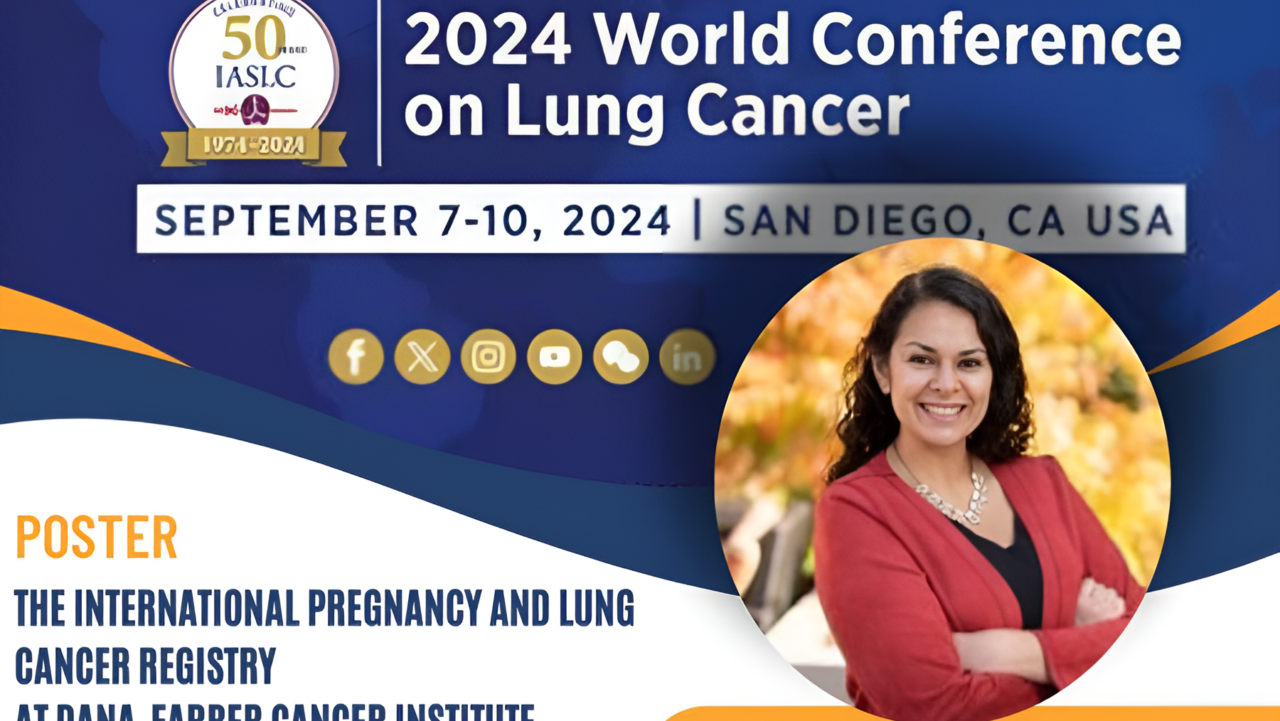 World’s first registry tracking lung cancer cases during and after pregnancy at WCLC24- Florez Lab