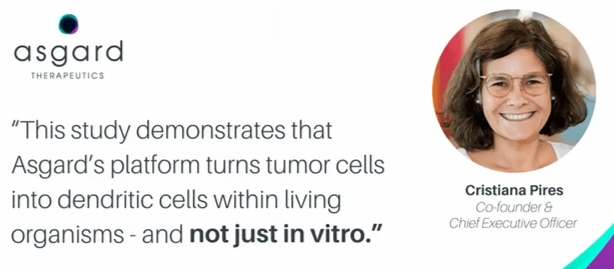 Asgard Therapeutics leads product AT-108 directly reprograms tumor cells within the TME