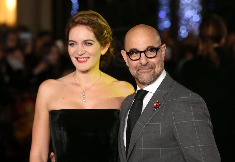 Stanley Tucci and Felicity Blunt