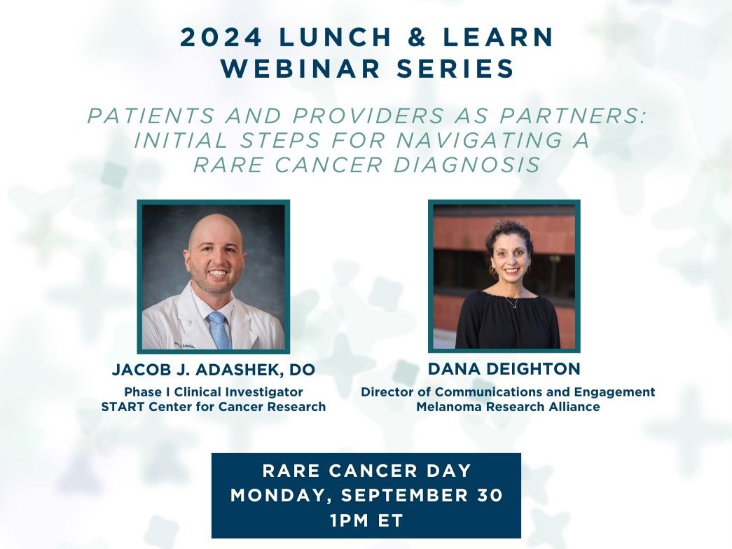 2024 Lunch and Learn Series: Initial Steps for Navigating a Rare Cancer Diagnosis – TargetCancer Foundation