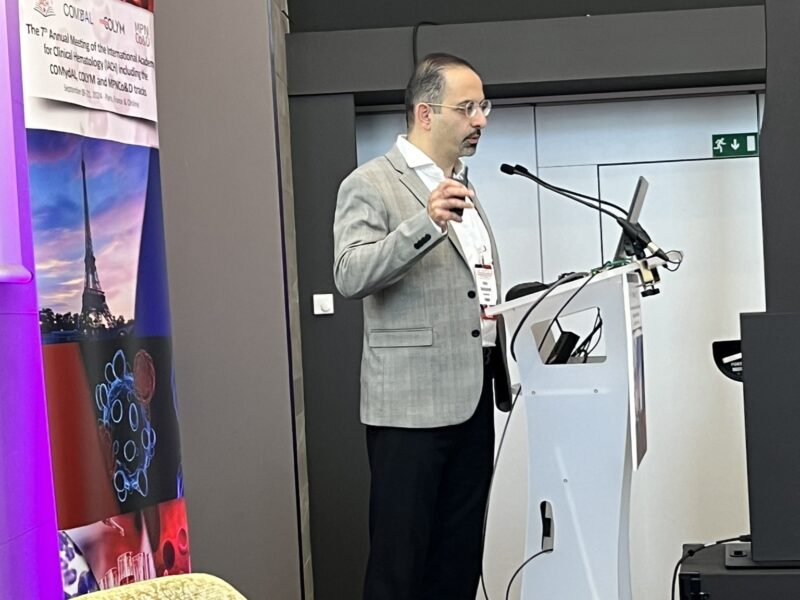 Mohamed Kharfan-Dabaja: Management of R/R mantle cell lymphoma by Amer Beitinjaneh at the IACH2024