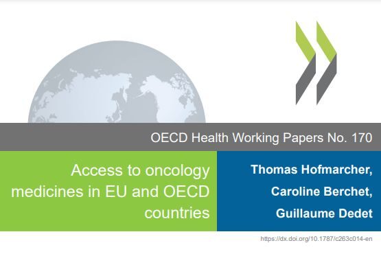 Thomas Hofmarcher: Proud and humbling to see my name on an OECD working paper