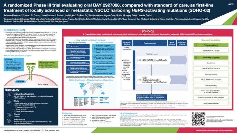 Antonio Passaro: Honored to have presented the SOHO-02 clinical trial