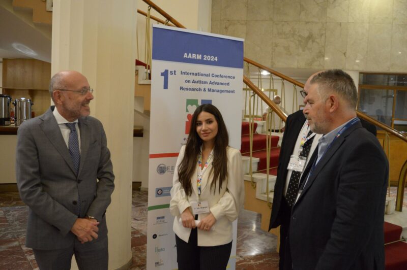 Yeva Margaryan: Discussing the problems of cancer patients with autism with the Deputy Minister of Greece