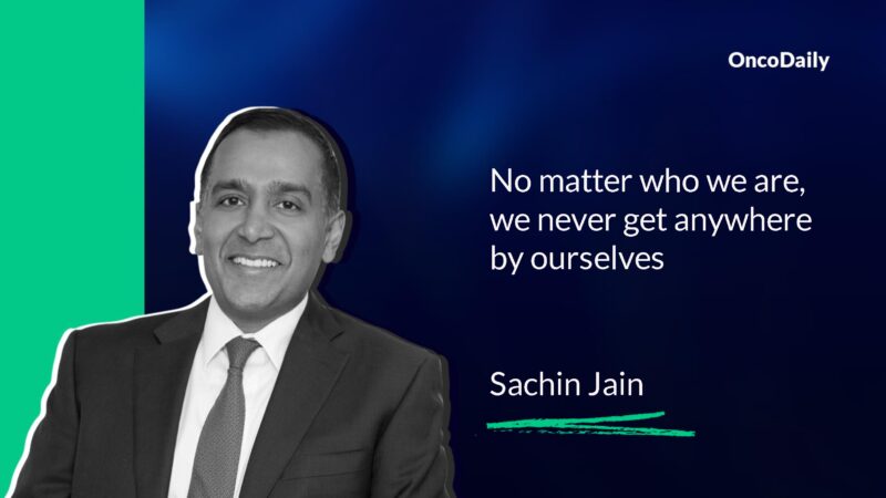 Sachin Jain: No matter who we are, we never get anywhere by ourselves