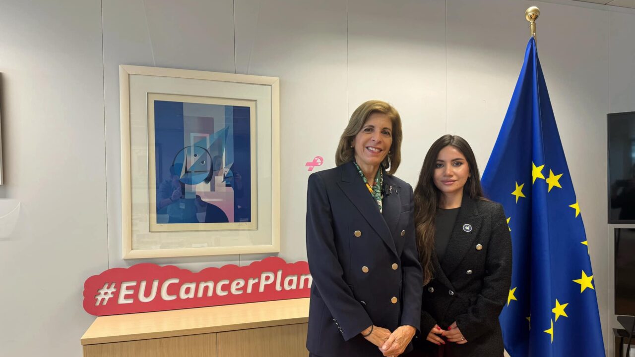 Yeva Margaryan: Honored to have a discussion on Europe’s Beating Cancer Plan with Stella Kyriakides