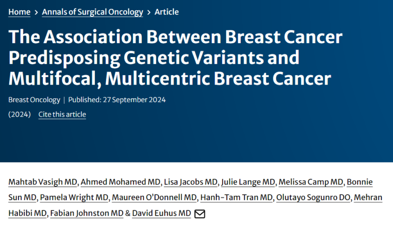 The most recent Breast Cancer Research Digest by Dana-Farber