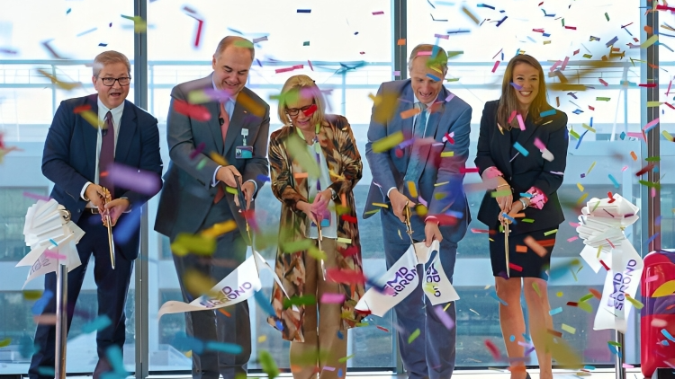 Ribbon-cutting ceremony in EMD Serono’s headquarters in the Seaport district – Merck Healthcare