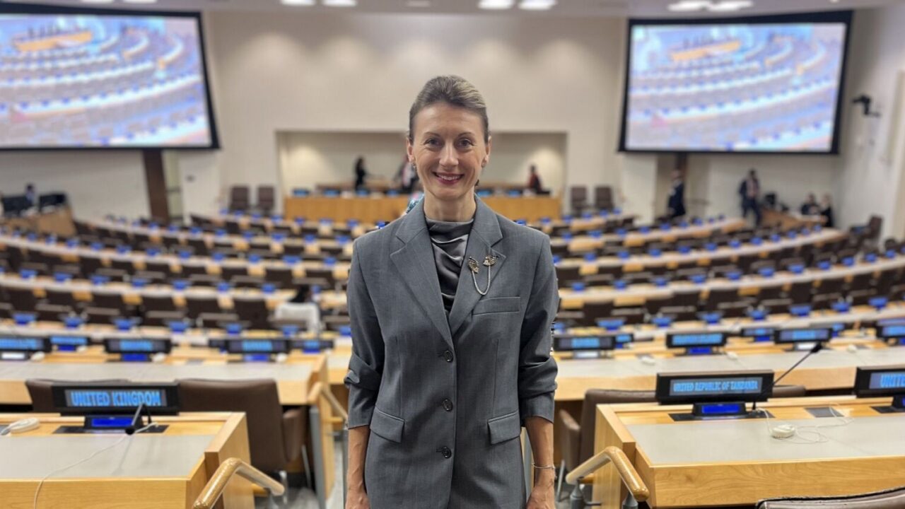 Tamara Schudel: Delighted to attend the United Nations General Assembly