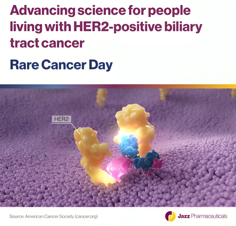 Advancing science for people living with HER2-positive biliary tract cancer – Jazz Pharmaceuticals