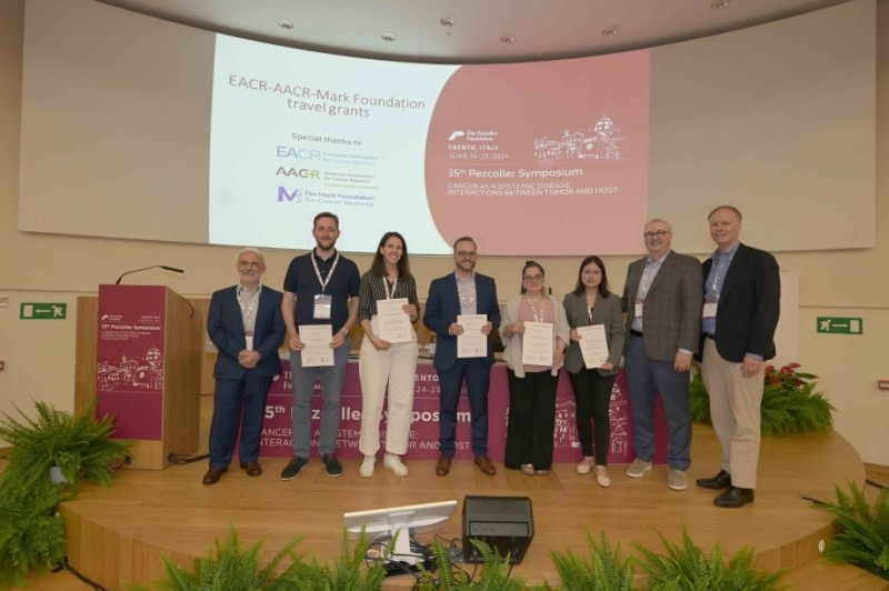 EACR – Travel Grant winners at the 35th Pezcoller Symposium