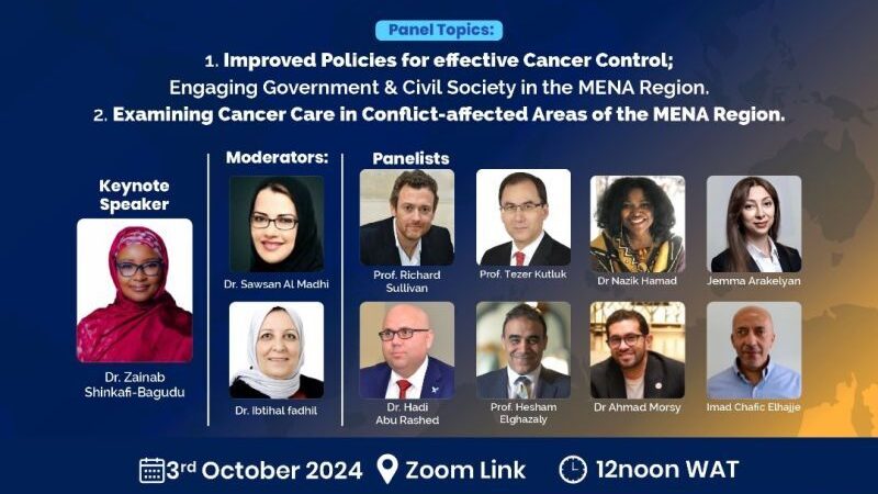 Discussion on “Equitable Cancer Care for All Across the MENA Region” by Zainab Shinkafi-Bagudu – Medicaid CF