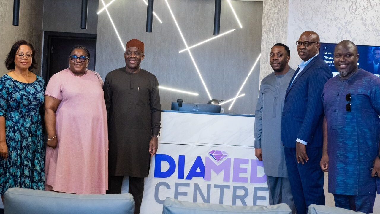 Tunji Alausa: Visit to Diamed Centre in Lagos State