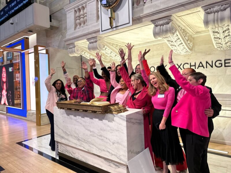 Karen Knudsen: Thank you to the NYSE for standing with the American Cancer Society