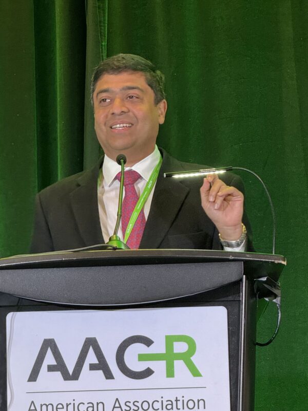 Wafik S. El-Deiry: Dr. Vivek Subbiah presents on AI’s impact in oncology research at AACR Grantee Summit