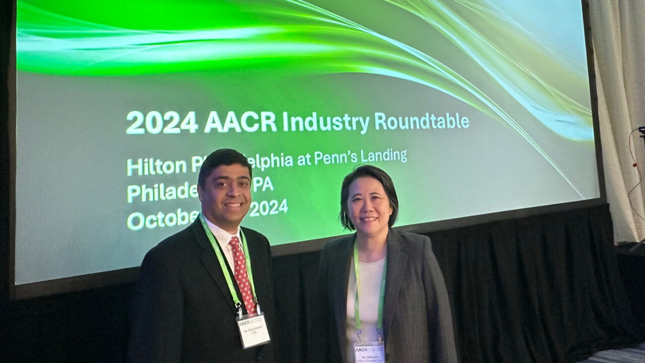 Vivek Subbiah: Honored to participate in the AACR -Industry Roundtable with Lilian Siu