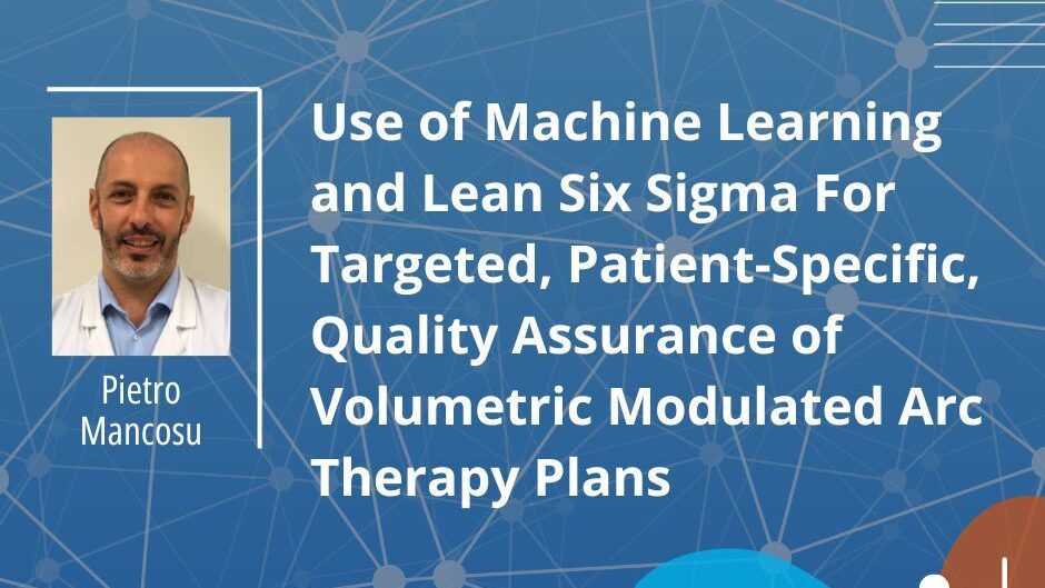 Using machine learning to enhance radiation therapy plans – ESTRO