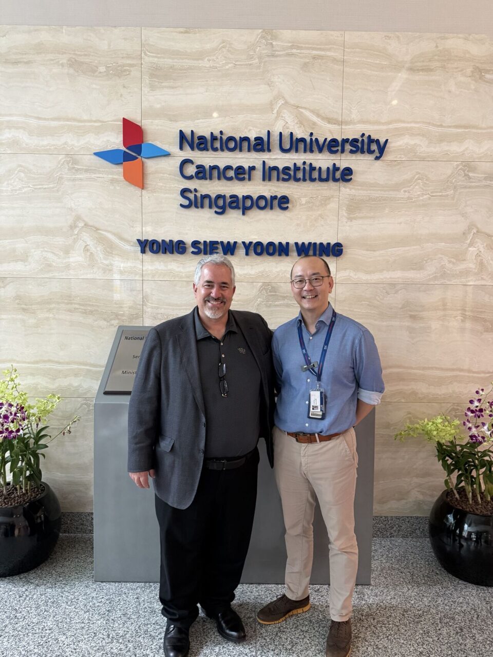 Honoured to host Ruben Mesa – National University Cancer Institute Singapore