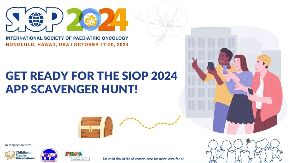 Join the SIOP congress Scavenger Hunt