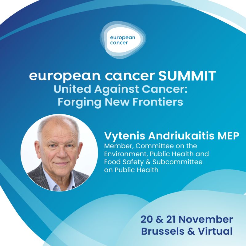 Hear from the leading voices in cancer policy at European Cancer Summit