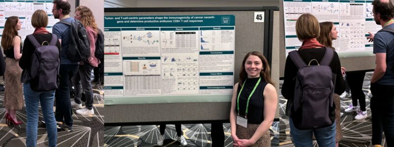 Anthony Zamora: Proud of Jessica Schmeling’s work on immunology research presented at the 2024 AACR conference