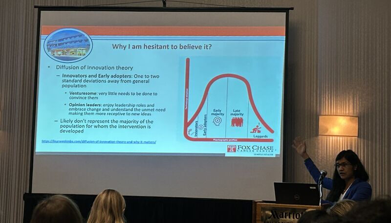 Crystal Denlinger: Namrata Vijayvergia on why timeline of adoption matters at the Annual Meeting of the PSOH